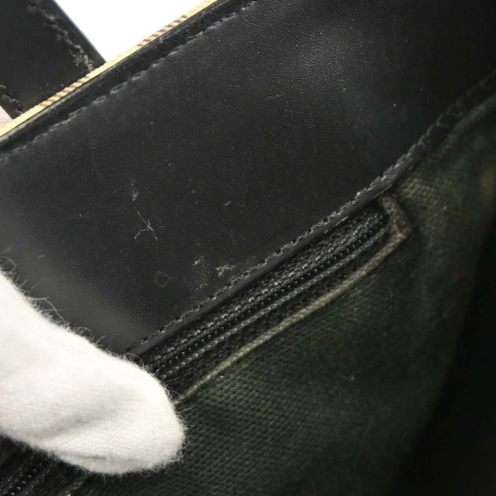 Burberry Beige Black Burberry Check Tote Bag 117213 - Picture 11 of 11
